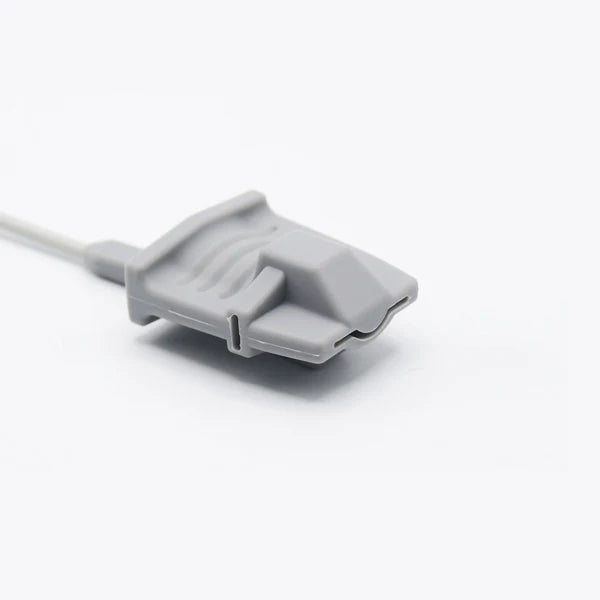 Sensor SpO2 para adultos, tipo suave, de 1 m con conector de 9 pines – insumo alternativo