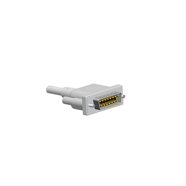 Cable Electrocardiografo Alternativo compatible con Philips 989803129161 compatible con 10 cables, conector banana AHA
