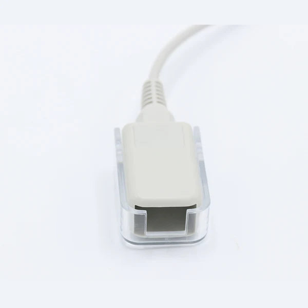 Cable de extensión SpO2 compatible con sensor de pulso HP Philips M1900A de 12 pines y 2,2m
