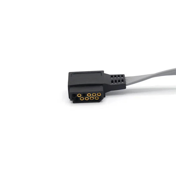 Holter ECG Philips M4725A compatible con 5 cables y conector a presión Zymed DigiTrak-Plus AHA