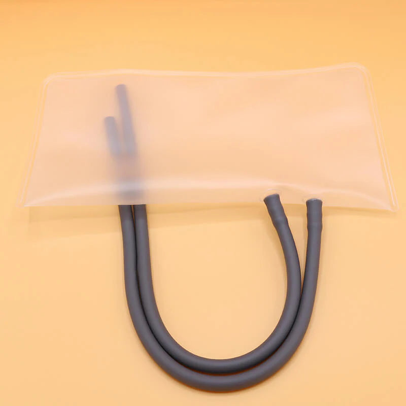 Manguito reutilizable de doble tubo para presión arterial no invasiva (NIBP) para adultos (circunferencia del brazo de 33 a 47 cm)