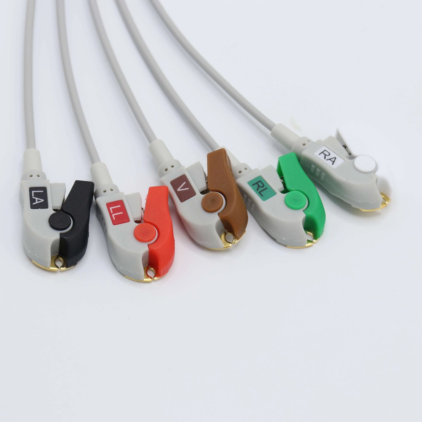 Cable troncal de ECG para GE Marquette 412931-001, conector AHA de 11 pines
