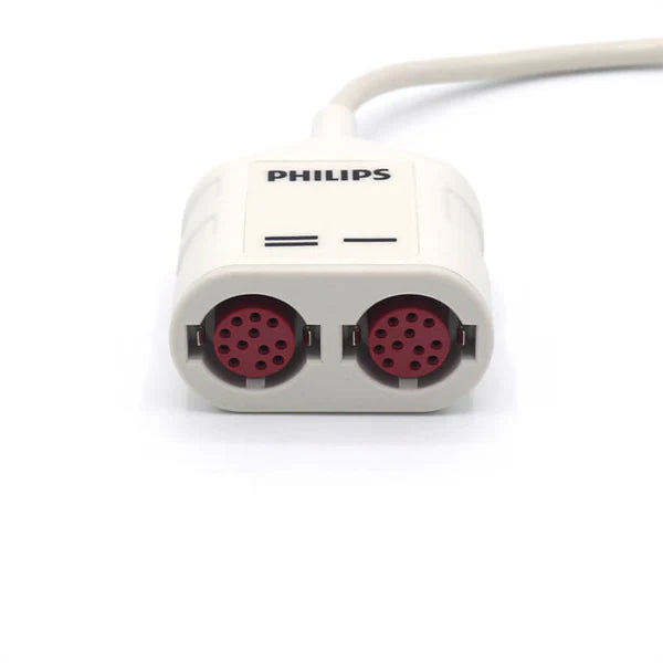 Cable adaptador de presión arterial invasiva dual compatible  Philips 989803199741