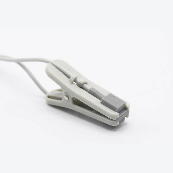 Sensor Spo2 veterinario Nonin compatible con clip para oreja y lengua de animal, 1 m, conector de 7 pines