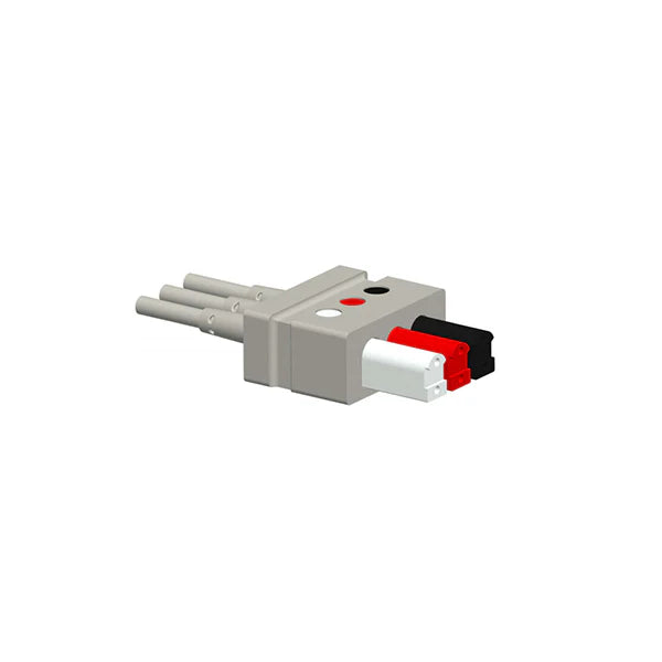 Cable de pinza/pinza AHA compatible con Draeger ECG 3 cables MP03412
