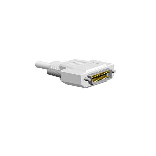 Cable de ECG Edan compatible con 10 derivaciones IEC Banana de 4,0 mm, conector estándar europeo