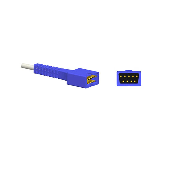 Sonda de sensor de Spo2 desechable Nellcor MAX-A para adultos, compatible, 9 pines, paquete de 12