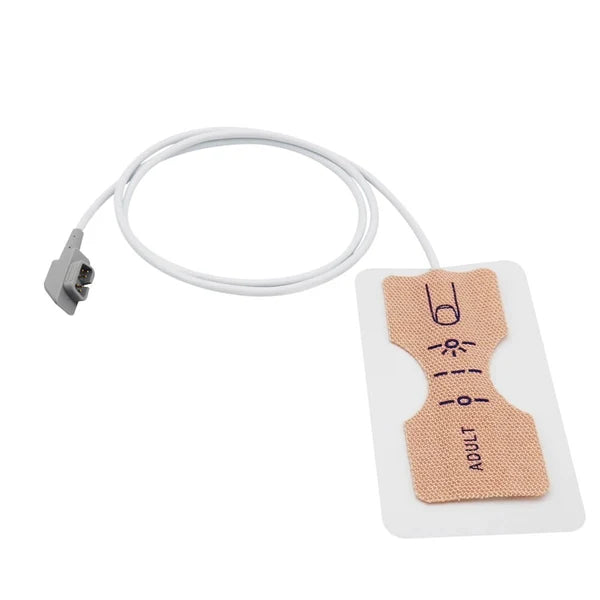 Sonda de dedo desechable para adultos con sensor Spo2 compatible con Criticare (paquete de 12)