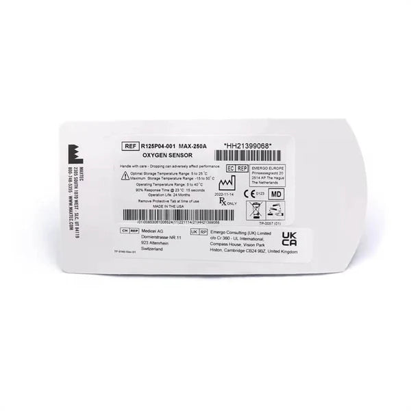 Sensor de oxígeno R125P04-001/MAX-250 Sensor de O2
