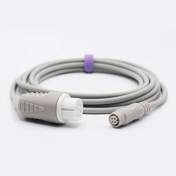 Cable adaptador de IBP para Mindray Datascope compatible con conector B. Braun