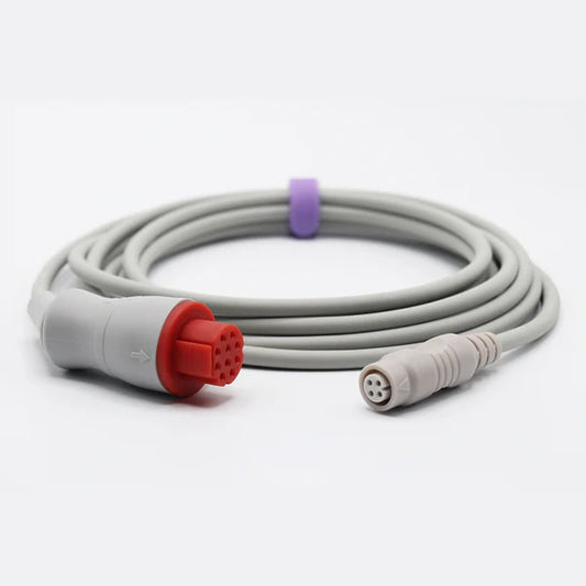 Cable adaptador alternativo para Datex-Ohmeda IBP para conector B. Braun