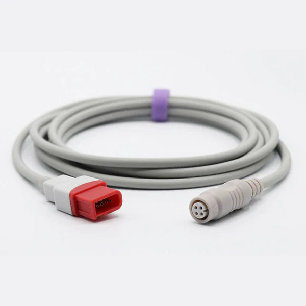 Cable adaptador Spacelabs IBP compatible con conector B. Braun