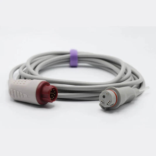 Cable adaptador Alternativo compatible con Philips M1634A IBP compatible con conector B. Braun