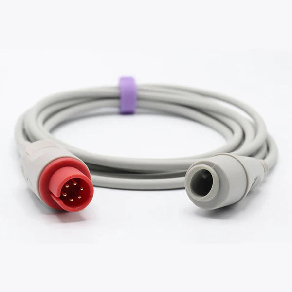 Cable adaptador AAMI IBP compatible con conector Edwards