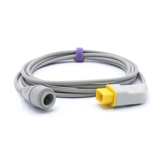 Cable adaptador compatible Nihon Kohden JP-902P IBP a conector Edward