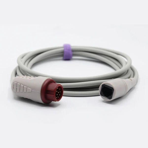 Cable adaptador Philips IBP compatible con conector Medex Abbott
