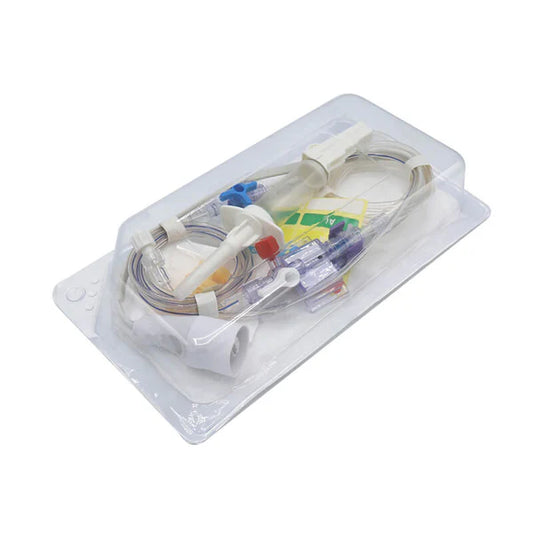 Kits de transductores de presión arterial desechables alternativo para Edwards Connector (paquete de 2)