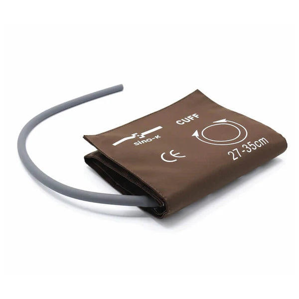 Manguito de presión arterial Philips compatible con tubo único con conector. Tamaño adulto: circunferencia del brazo de 27 a 35 cm. Aprobado por la FDA/CE.