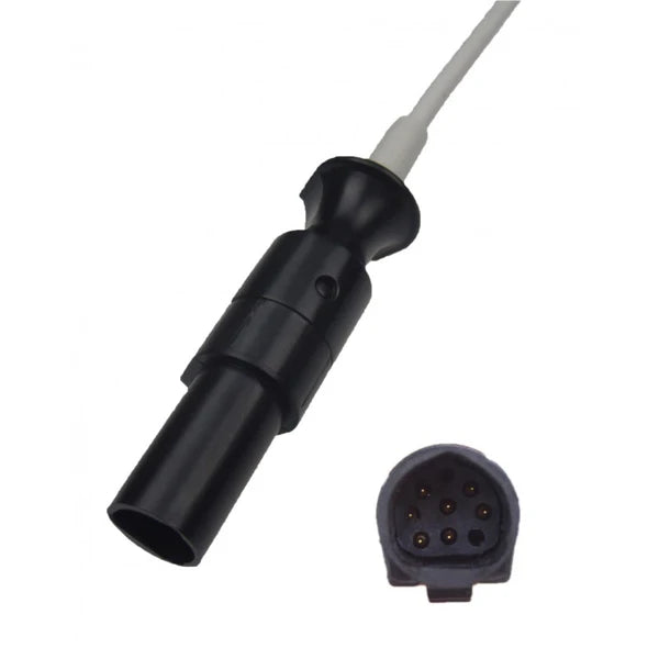 Sensor de Spo2 Datex-Ohmeda OXY-F1-H compatible con pinza para dedo de 1 m y conector de 7 pines