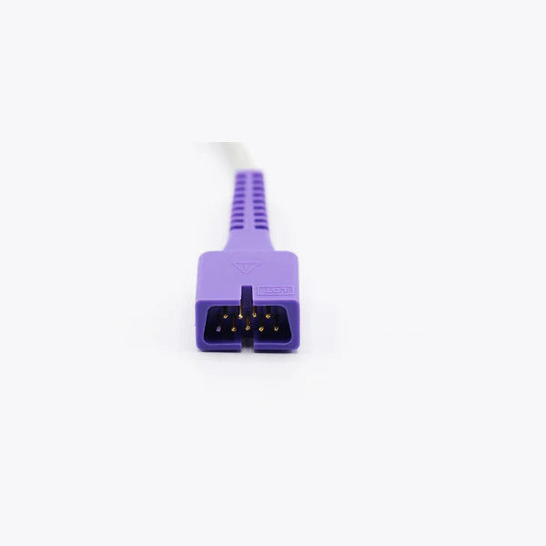 Sensor Spo2 Nellcor DS-100A compatible con pinza de dedo para adultos, 1 m, conector de 9 pines