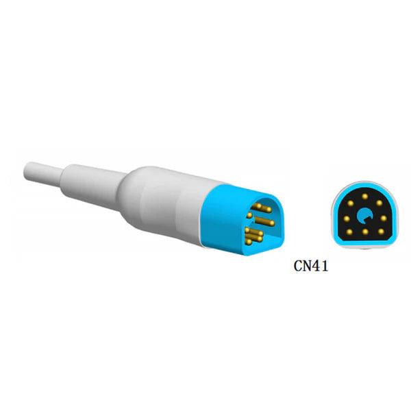 Sensor de Spo2 veterinario Philips compatible con Masimo Tech, clip para oreja y lengua para animales, 3 m, conector de 8 pines