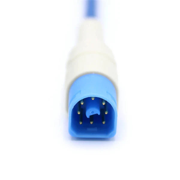 Sensor de Spo2 veterinario Philips compatible con tecnología avanzada, clip para oreja y lengua para animales, 3 m, conector de 8 pines