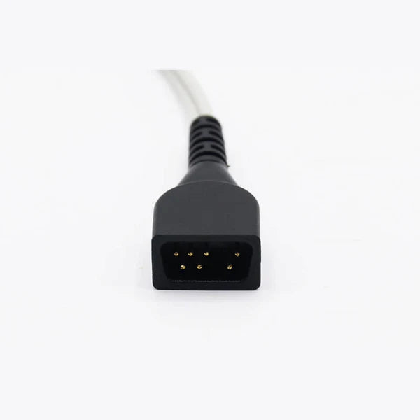 Sensor de Spo2 para adultos Nonin 8000AA, de dedo suave, 1 m, conector de 7 pines