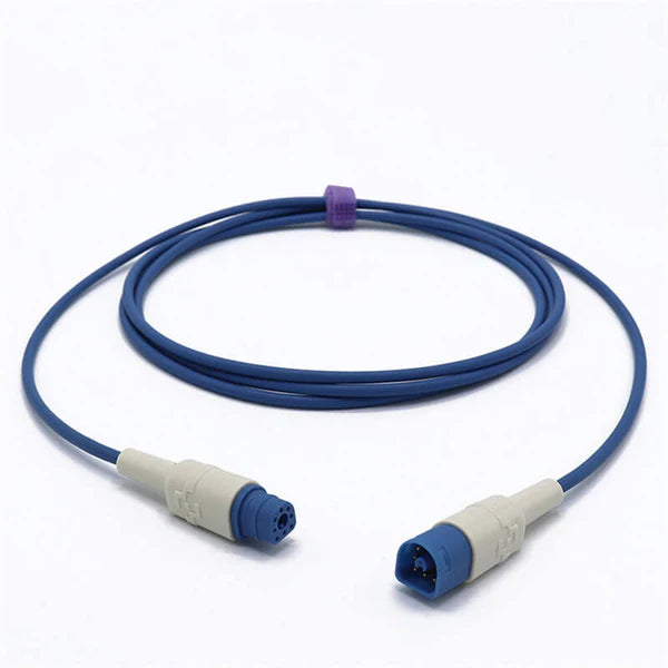 Cable de extensión SpO2 compatible con sensor de pulso HP Philips M1941A de 8 pines y 2,2 m