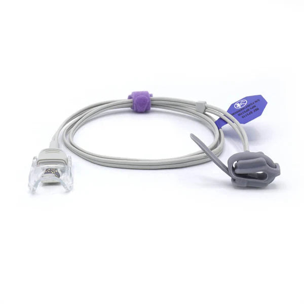 Sensor de spo2 Masimo compatible RD set DCI reutilizable para neonatos de 1m.