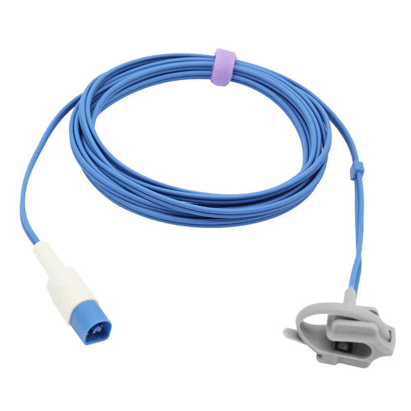 Sensor Philips Spo2 compatible con Masimo Tech Neonate Baby Soft Wrap de 3m y conector de 8 pines