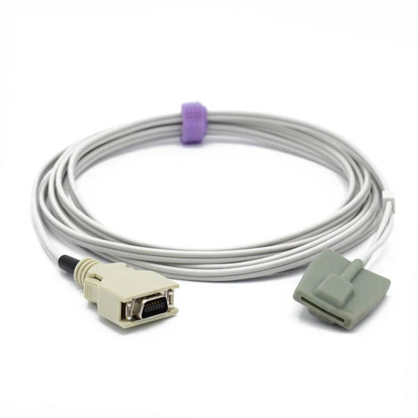 Sensor Spo2 reutilizable pediátrico de 3m y 14 pines compatible con Mindray Datascope