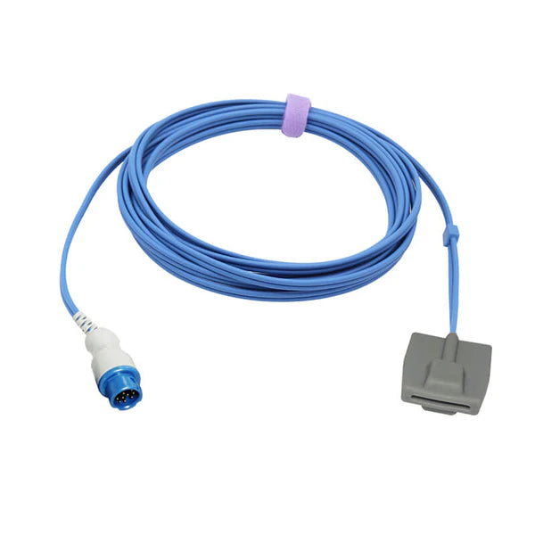 Sensor Spo2 compatible con Philips Pediatric Soft de 3m y conector de 12 pines