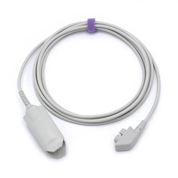 Sensor Spo2 Criticare CSI 934-10DN compatible con pinza de dedo para adultos, 3 m, conector de 6 pines