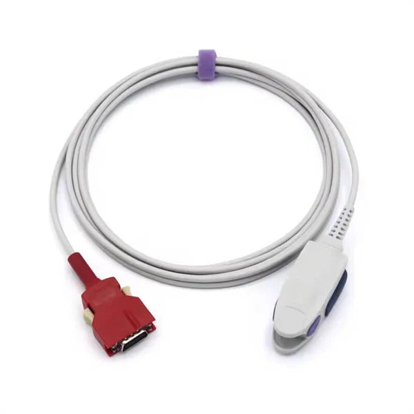 Sensor SpO2 para adulto tipo pinza de dedo con cable de 3 m – insumo alternativo