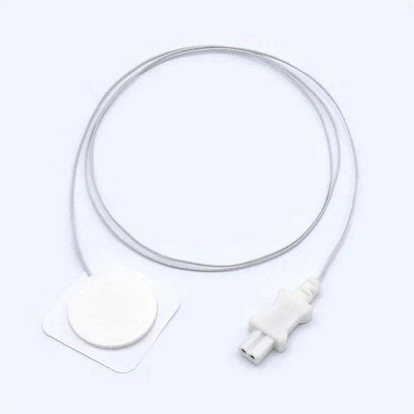 Sonda de temperatura desechable compatible con Datex-Ohmeda 8001642 (paquete de 5)