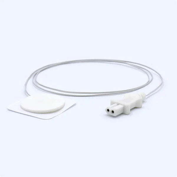 Sonda de temperatura desechable compatible con Datex-Ohmeda 8001642 (paquete de 5)