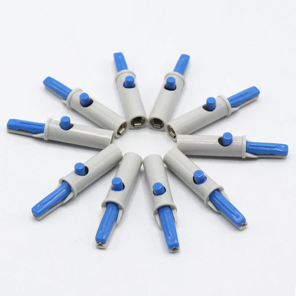 Adaptadores de agujas médicas compatibles con Philips Alligator Clip Marquette Danlee