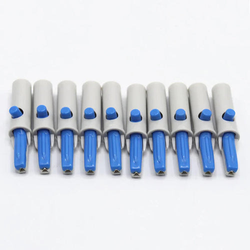 Adaptadores de agujas médicas compatibles con Philips Alligator Clip Marquette Danlee