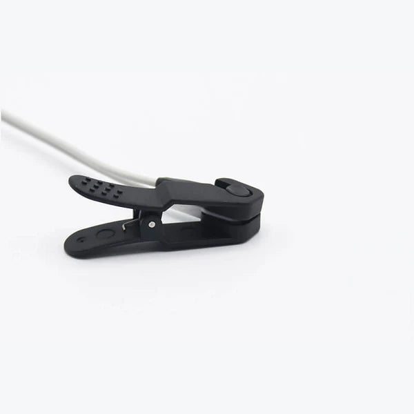 Sensor Spo2 veterinario Nonin compatible con clip para oreja y lengua de animal, 1 m, conector de 7 pines